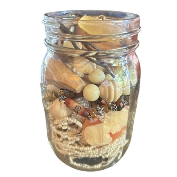 Mystery Earth and Elegance Boho Jewelry Jar - Picture 2 of 9